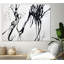Mise en scène sophistiquée sur toile