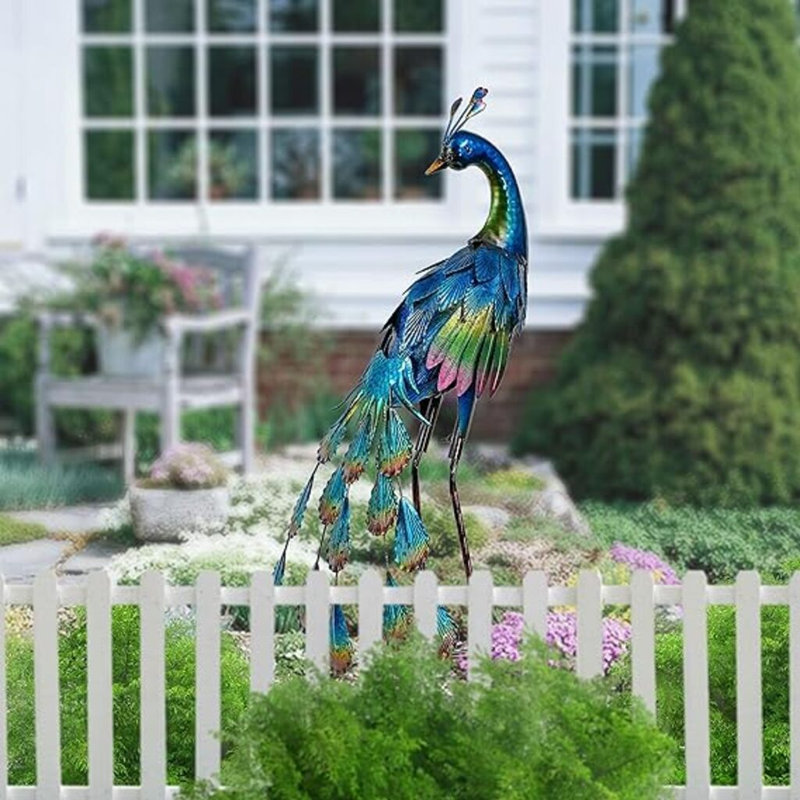 45.7cm Metal Birds Holiday Shaped Ornament