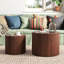Ensemble de tables basses gigognes 19,7 po-479064352