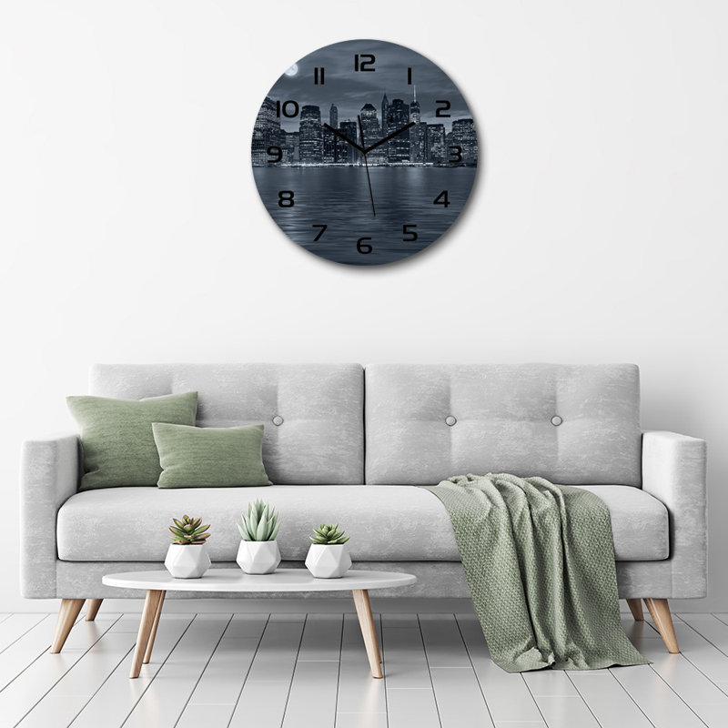 Juilo Glass Wall Clock