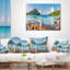 Coussin lombaire Landscape Pier to the Island