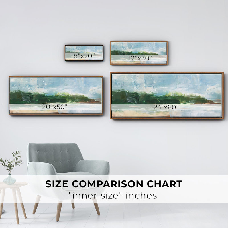 Tropical Shore II - toile encadrée