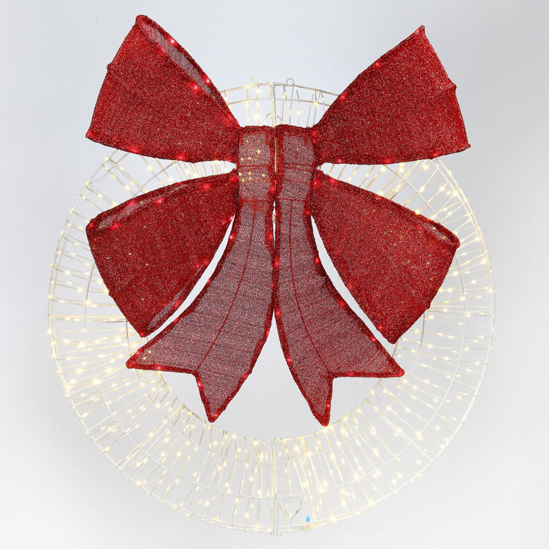 91cm Wreath, Red