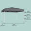Outdoor Gazebo Canopy Tent, UV Protection Folding Gazebo, With Carry Bag, For Patio, Garden, Grey-124413821