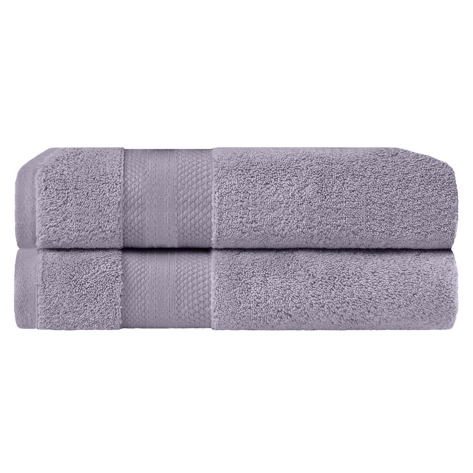 Finnian Turkish Cotton Bath Towel, Wisteria, Bath Sheets - 2 Pack