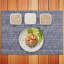 Ensemble de napperons surdimensionnés 100% coton 14 po x 20 po Placemats For Table