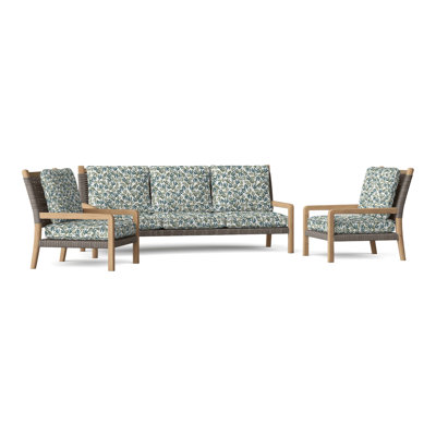 Hudson Outdoor 3 - Piece Conversation Set