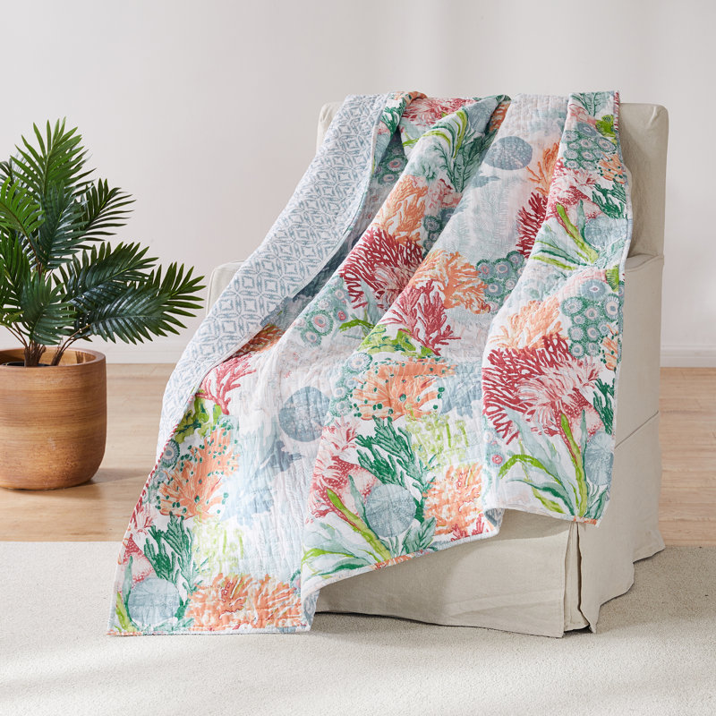 SunSet Bay Quilted Throw