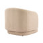 Fauteuil d'appoint Amanda Beige-130672358