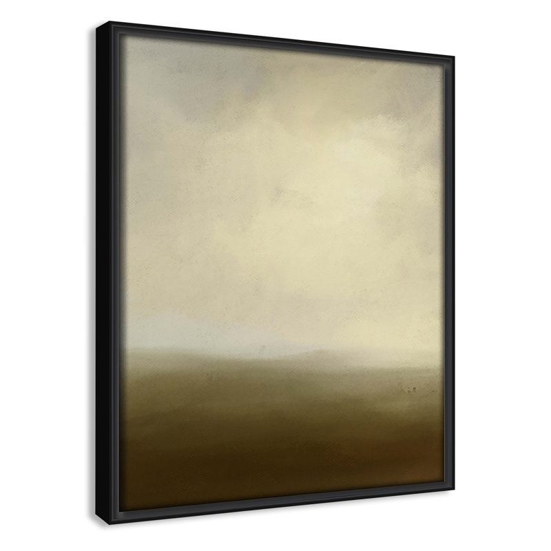 Macy - Toile à cadre flottant, Noir, L 9,5 po x H 11,5 po