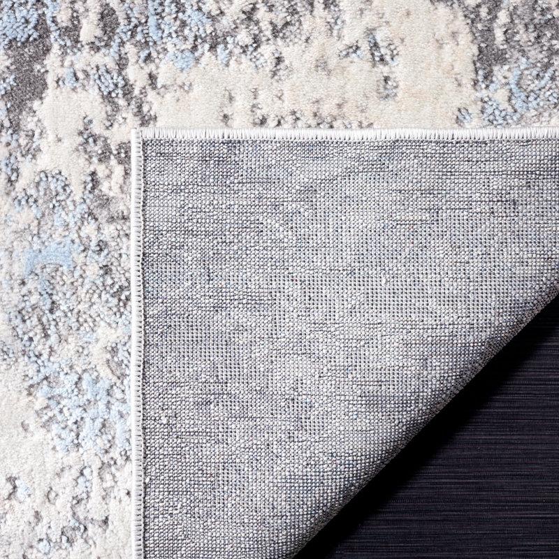 Brantner Performance Abstract Rug, Rectangle 5'3" x 7'6"