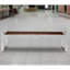 Banc de pique-nique en acier inoxydable Skyline
