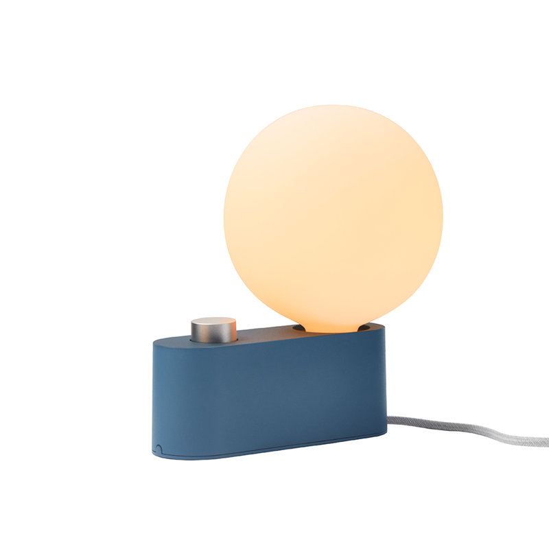 Lampe sphérique 8,6 po Sphere IV, Bleu saphir