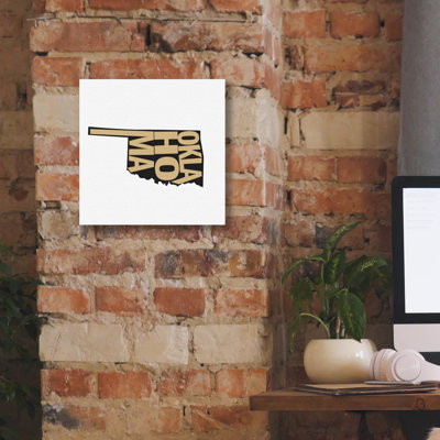 «Oklahoma 2» par Art Licensing Studio, art mural sur toile