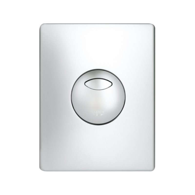 Skate Surf Wall Plate for AV1, Matte Chrome