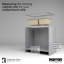 Ensemble d'évier de cuisine à double cuve encastrable en composite 33 1/2 po x 20 3/8 po 60/40 Karran Quartz-59104729