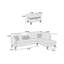 Ensemble de canapé modulaire 3 pièces Living Room Furniture-535623211