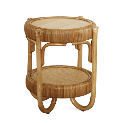 Hathaway End Table with Storage by Birch Lane