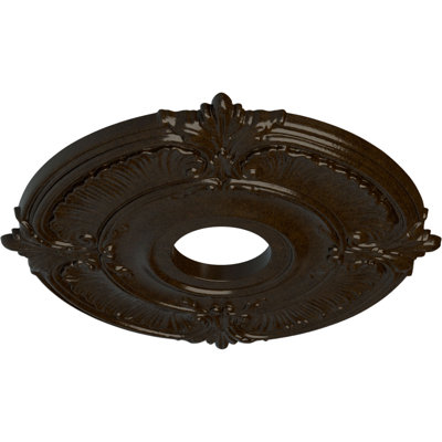 Médaillon de plafond H 18 po x l 18 po x P 0,625 po Attica