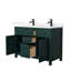 Meuble-lavabo double autoportant 48 po avec plateau en quartz Beckett-108352017-108352016-108352018