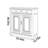 Unique design storage shoe cabinet