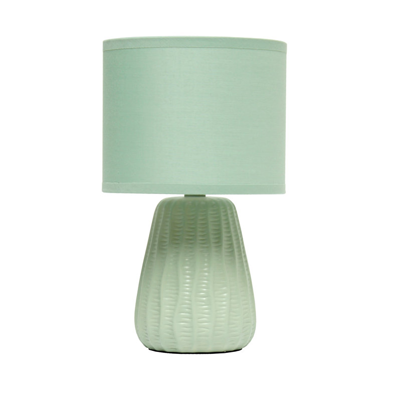 Lampe de table Mascher, Vert sauge