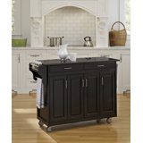 Littrell Granite Top Kitchen Island