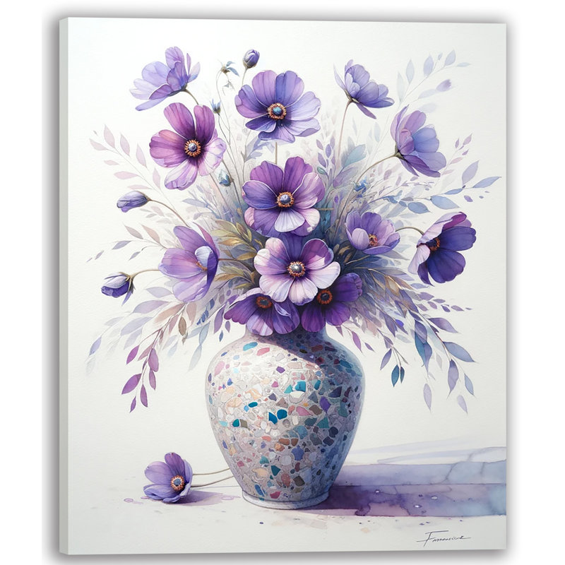 Reproduction d'art sur toile Serene, H 20 po x l 20 po x P 1,5 po