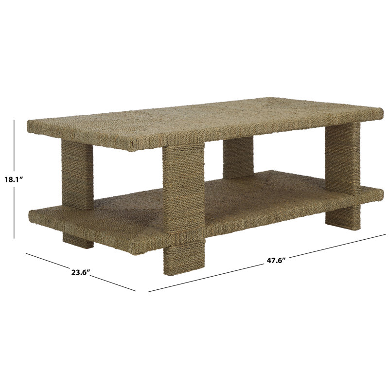 Table basse Malta Seagrass