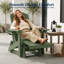 Chaise berçante d'extérieur en PEHD Adirondack-1595153416-1595153417