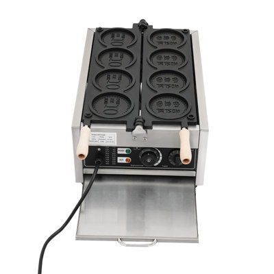 Gaufrier électrique à 4 grilles 4 pièces