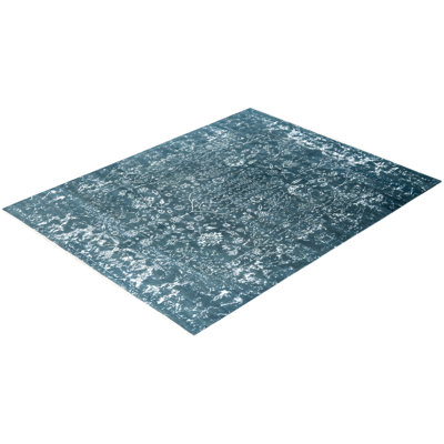 Overdyed One-of-a-Kind 7' 10" X 10' 3" Hand Knotted Area Rug