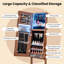 Armoire pour bijoux Gwena-440519166