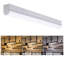 2 pi Luminaire à bande DEL raccordable 8,5 W 1000 lumens 3 températures de couleur câblé ou à brancher
