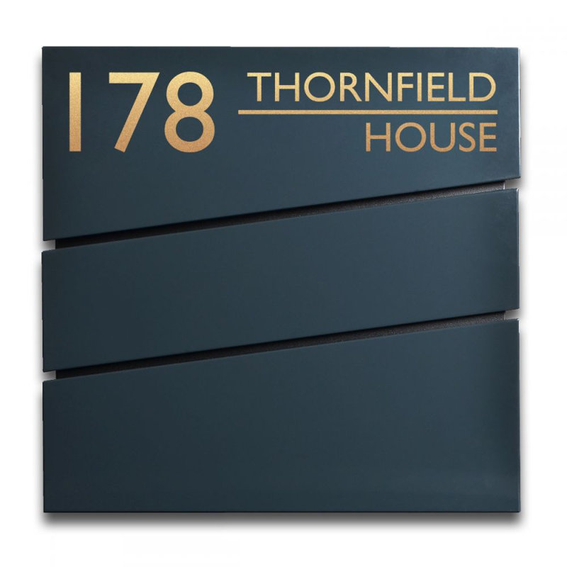 Arrilla Wall Mounted Letter Box, Grey