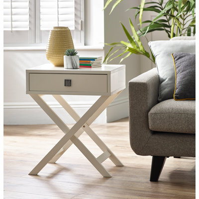 Bittoo Cross Legs End Table