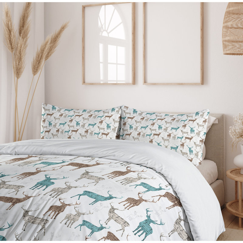 No Duvet Cover, Queen Duvet Cover + 2 Standard Shams