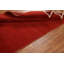 Tapis uni rouille Gabbeh