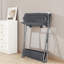 Table à langer pliante portative avec roues - Station de couches réglable en hauteur avec coussin imperméable et organisateur de rangement pour chambre de bébé-692492869