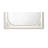 Laveda Pearl White Finish Mirror W/LED