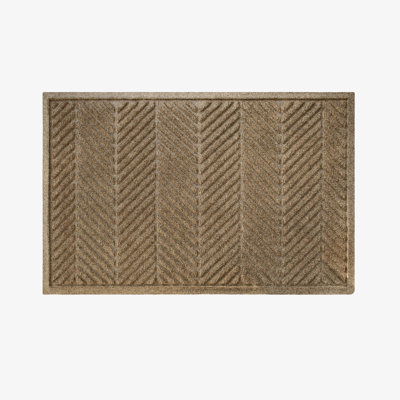 WaterHog Door Mat Herringbone – 60 x 90 cm, Non-Slip, Indoor/Outdoor