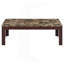 Ensemble de 3 tables basses brunes
