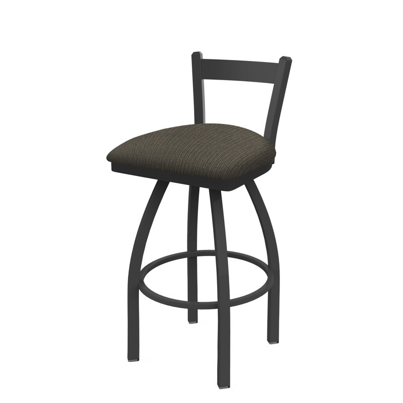 Tabouret de bar 821 Catalina, Calice graphique, Étain, Tabouret de bar (assise de 30 po de hauteur)