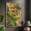 Golden Hour Greenery II, reproduction encadrée - bois massif-2066026326