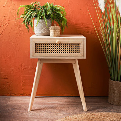 Savla 40cm W Manufactured Wood Bedside Table