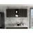Shelton 59-inch Two Center Glass Doors Wall Cabinet-2000803101