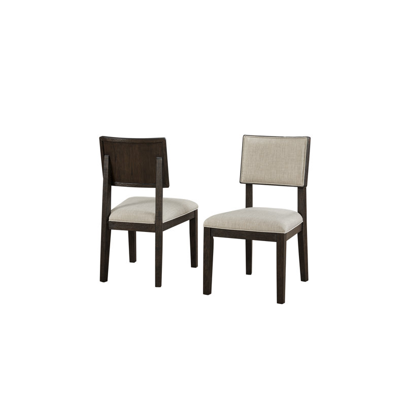Tamas style contemporain, chaises d'appoint en bois, sièges de table de cuisine, brun