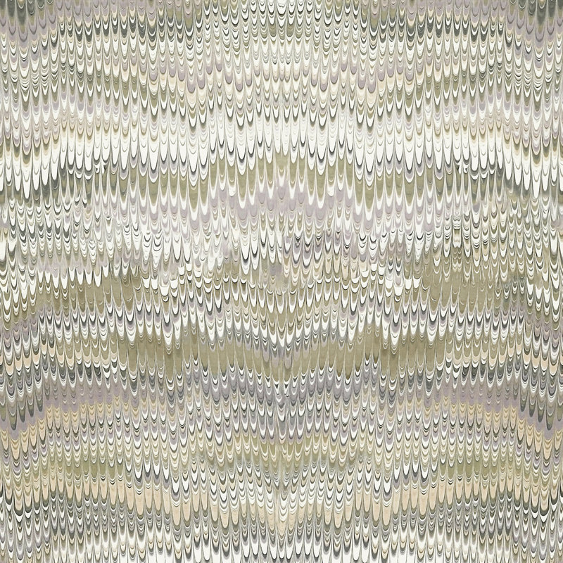 Stonewashed - Wallpaper, Non-Pasted, Faux Grasscloth, Sage Taupe