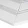 Bianco Dolomite Chevron 12 in. x 12 in. Polished Marble Mosaic Tile