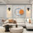 Cadal Modern Steel Armed Sconce with Cone Clear Glass Shade Wall Sconces -763612563